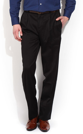Netplay Regular Fit Men Beige Trousers 
