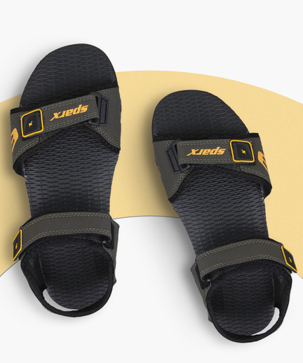 Sparx SS-703 Men Olive Sports Sandals 