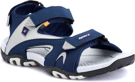 Sparx Men Blue, Grey Sandals - Buy 