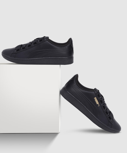 puma platform vikky ribbon