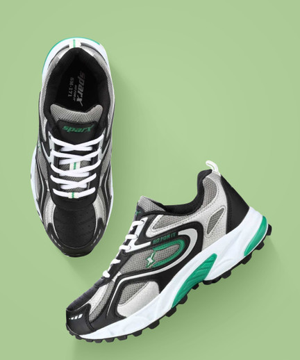 SM-288 Black White Sport Running Shoes 