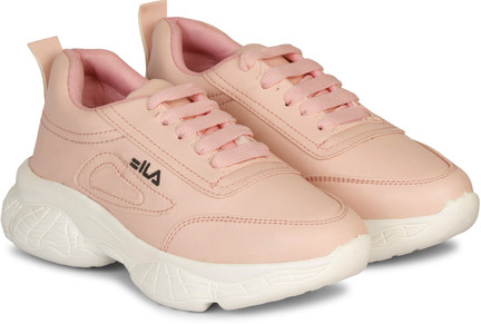 pink fila stompers