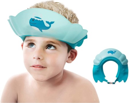 2pcs Cartoon Baby Shower Caps Hair Washing Kids Bath Hat Shampoo Shield  メーカー直送