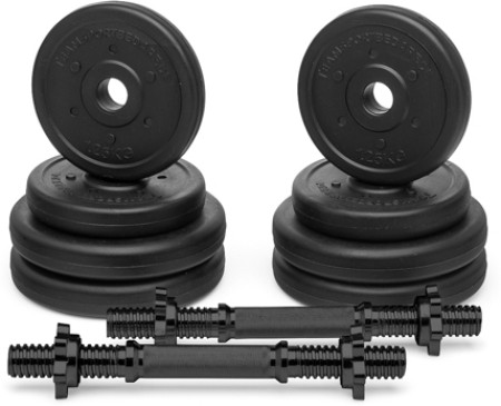 Flipkart dumbbell set online 20kg