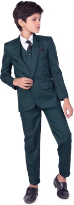 BT DEZINES 5 Piece Coat Suit Set: Shirt Pants Blazer Waistcoat