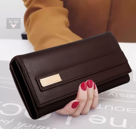Hand Wallet/Clutch, Purse LV Stylish Checks Premium Vintage Collection  PU-Leather Checks Design Slim Ladies Wallet (Cream Check)