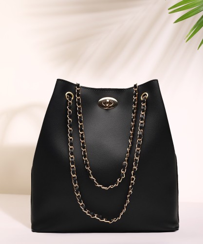 PU Leather Shoulder Bag Ladies Elegant Long Strap Handbag, Packaging Type:  Plastic Bag