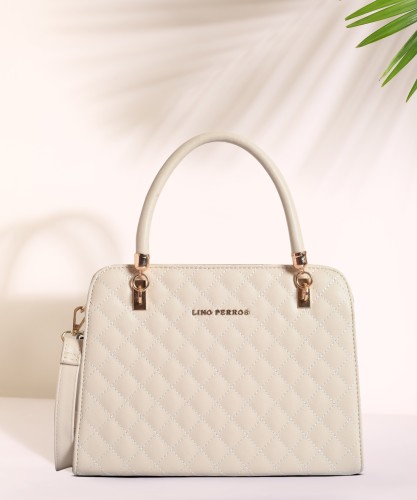 Buy Lino Perros Womens Beige Handbag Online at Best Prices in India -  JioMart.