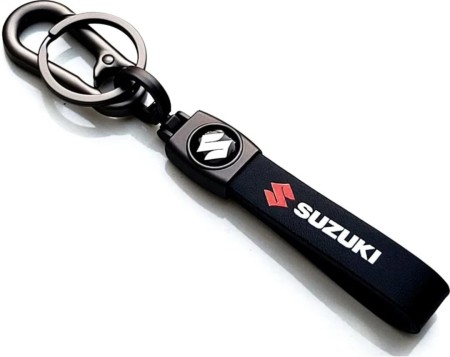 DALUCI Lancher Key Chain with 2 Key Rings Heavy Duty Car Brown Key