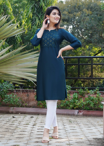 Poorvi designer presents khushi vol 2 summer casual wear kurtis