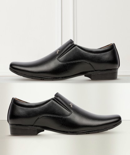 Buy Black Formal Shoes for Men by ARBUNORE Online