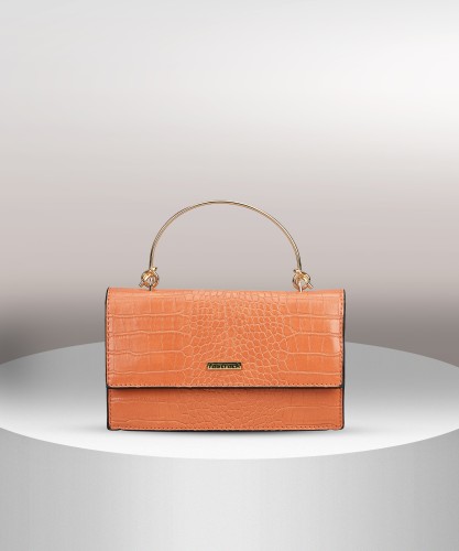 Buy Pink PU Solid Sling Bag online  Looksgudin