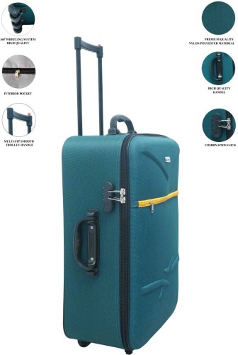 Safari Carter Hard-Sided 3 Pcs set Polypropylene 5 Years Warranty Luggage  Trolley Bags