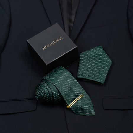 Dark Green Ties And Cufflinks - Buy Dark Green Ties And Cufflinks Online At  Best Prices In India | Flipkart.Com