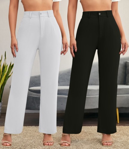 Womens Trousers  Shop Online for Ladies Pants  Trousers in India  Myntra