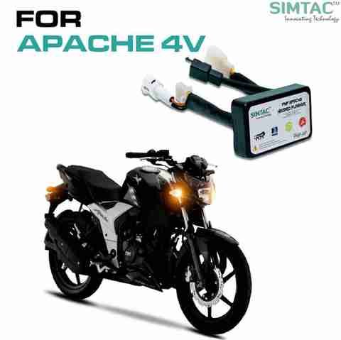 Apache Rear Light SIMTAC Front, Rear Flasher Indicator Light for TVS Apache RTR 160 ...