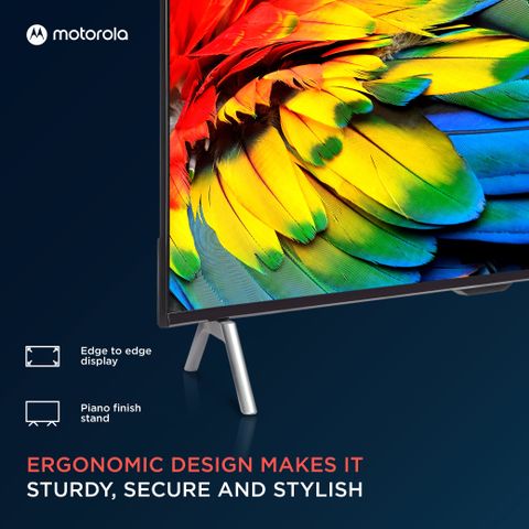 MOTOROLA ZX3 139 cm (55 inch) Ultra HD (4K) LED Smart Android TV