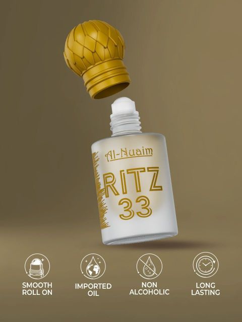 Al-Nuaim Ritz 33 Attar Velvet Floral Oil Perfume Essence - Image 5
