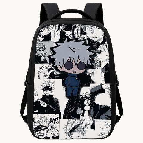 Bagbros Jujutsu Kaisen Gojo Backpack Waterproof Anime School College ...