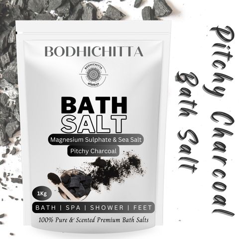 Bodhichitta Activated Charcoal Extracts Bath Salt for Muscle Relief ...