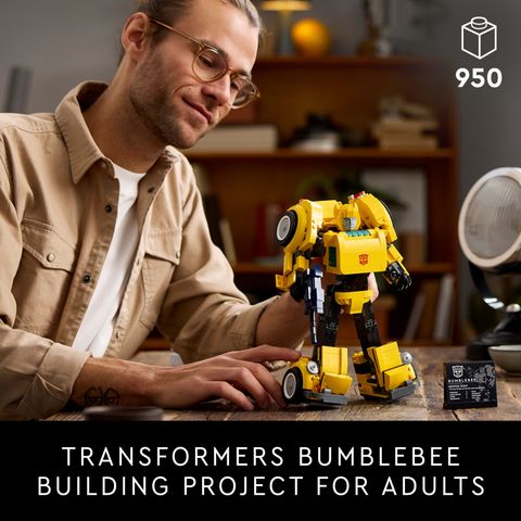 WORKER BEE & BUMBLEBEE セット LEGO Icons Transformers Bumblebee Set 10338 (950 Pieces) - Icons