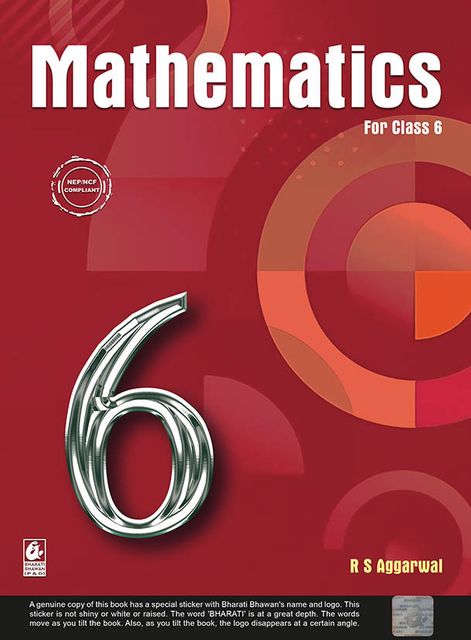 R S Aggarwal : Mathematics for Class 6 CBSE Paperback, R.S AGARWAL|New ...