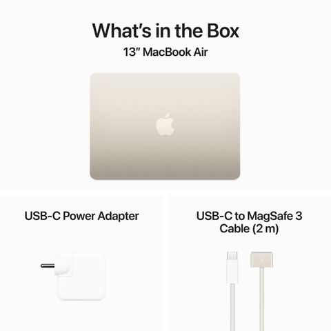 Apple MacBook AIR M2 - (16 GB/256 GB SSD/macOS Sequoia) MC7W4HN/A