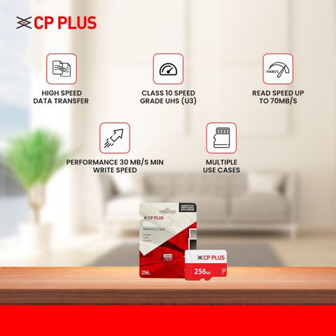 CP PLUS CP-NM256 256GB MicroSD Card Class 10 - Image 6