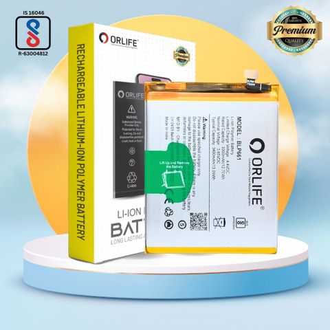 orlife Mobile Battery For Oppo F7 / A3 | BLP661 ( 1 Year Replacement Warranty ) - Image 3