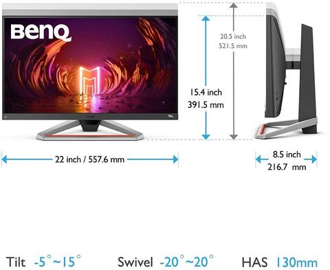 BenQ MOBIUZ 62.23 cm (25 inch) Full HD LED Backlit IPS Panel Bezel