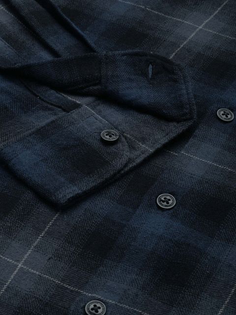 THE BEAR HOUSE Men Slim Fit Checkered Casual Shirt - Image 7