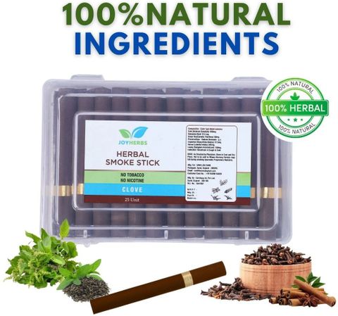 clove cigarettes without nicotine NIRBELO Mint Flavored Herbal Filter Sticks | Tobacco & Free | Plant-Based Herbal Blend | Individually Filtered Clove Cigs Garden Party