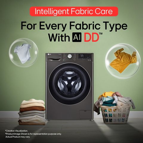 LG 12/7 kg Washer with Dryer AI Direct Drive Technology, Wi-Fi