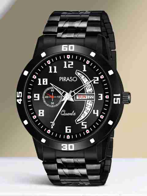 PIRASO PR2727 FULL BLACK डॠà¤à¤à¤¡ डà¥à¤ वरà¥à¤à¤¿à¤à¤ डिसà¥à¤ªà¥à¤²à¥ फà¥à¤° मà¥à¤¨ à¤à¤à¤¡ बà¥à¤¯ - पà¥à¤°à¥à¤·à¥à¤ à¤à¥ लिठà¤à¤¡à¤¼à¥ - Image 5