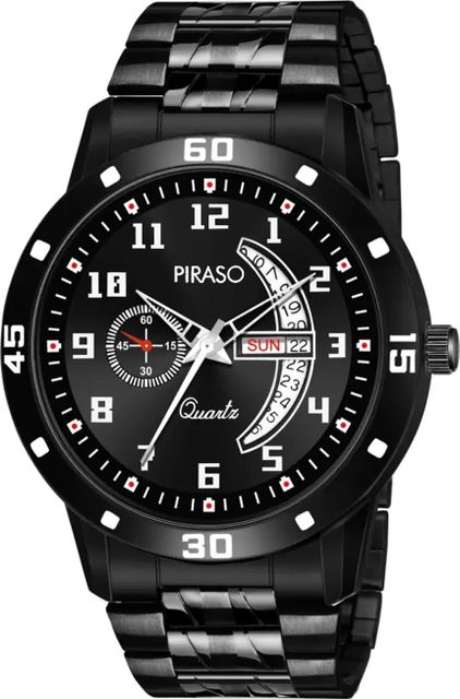 PIRASO PR2727 FULL BLACK डॠà¤à¤à¤¡ डà¥à¤ वरà¥à¤à¤¿à¤à¤ डिसà¥à¤ªà¥à¤²à¥ फà¥à¤° मà¥à¤¨ à¤à¤à¤¡ बà¥à¤¯ - पà¥à¤°à¥à¤·à¥à¤ à¤à¥ लिठà¤à¤¡à¤¼à¥ - Image 6