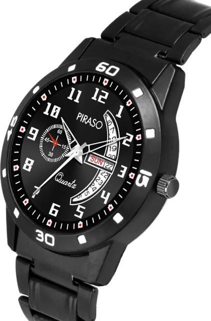 PIRASO PR2727 FULL BLACK डॠà¤à¤à¤¡ डà¥à¤ वरà¥à¤à¤¿à¤à¤ डिसà¥à¤ªà¥à¤²à¥ फà¥à¤° मà¥à¤¨ à¤à¤à¤¡ बà¥à¤¯ - पà¥à¤°à¥à¤·à¥à¤ à¤à¥ लिठà¤à¤¡à¤¼à¥ - Image 8