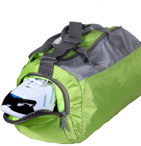neon green gym bag