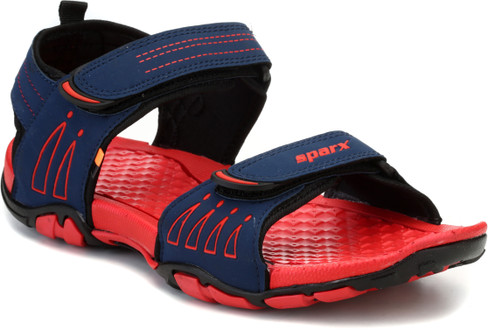 Sparx Ss 457 Men Navy Red Sandals 