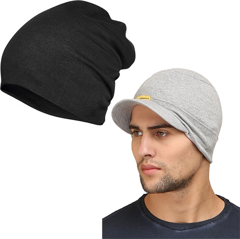 Fabseasons Solid Skull Cap Beanie 