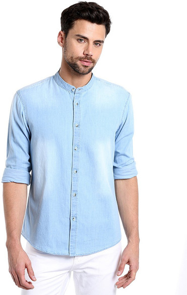 dennis lingo denim shirt