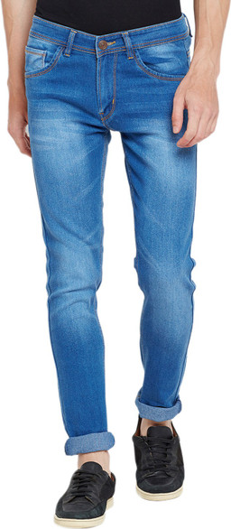 Stylox Slim Men Light Blue Jeans 