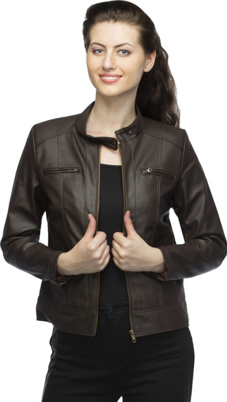 lambency leather jacket