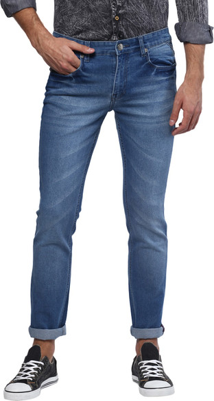 Urbano Fashion Slim Men Blue Jeans 