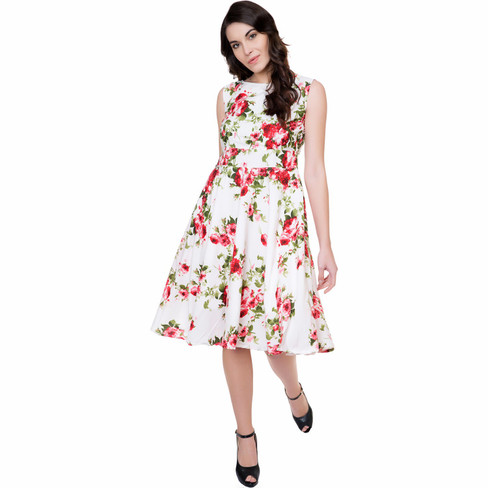 fit and flare dress flipkart