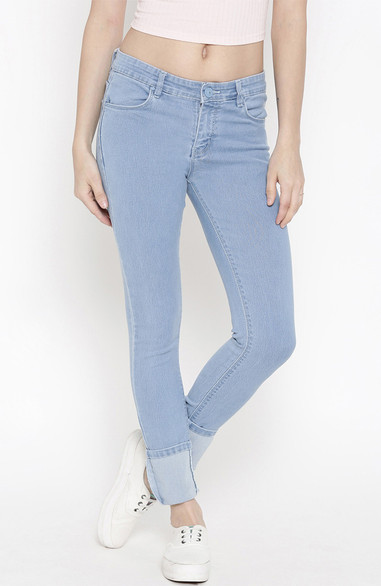 Woody Walker Slim Women Light Blue 