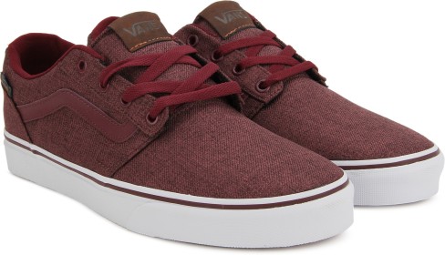 vans chapman stripe red