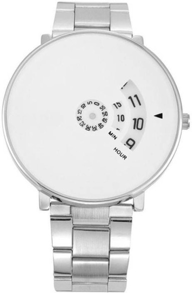 white colour digital watch