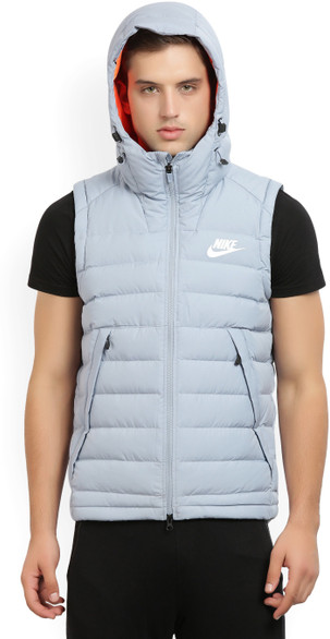 nike sleeveless jacket mens