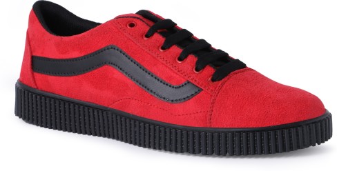 flipkart red colour shoes