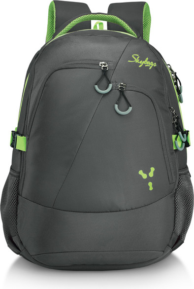 Skybags crew 3 laptop backpack grey clearance